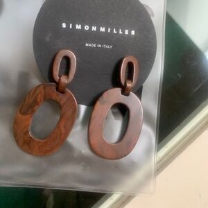 Simon Mller wooden Earrings